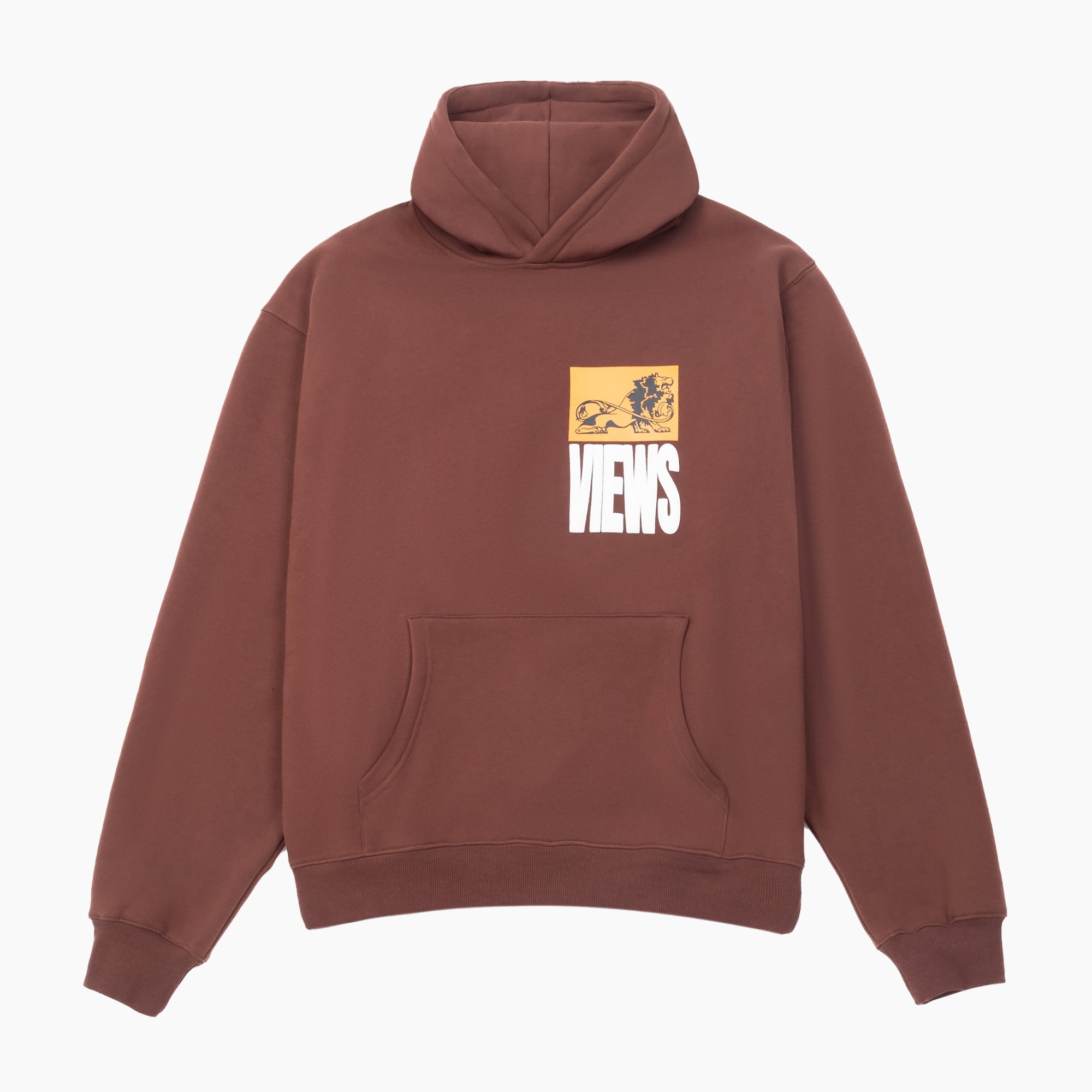 VIEWS BROWN HOODIE