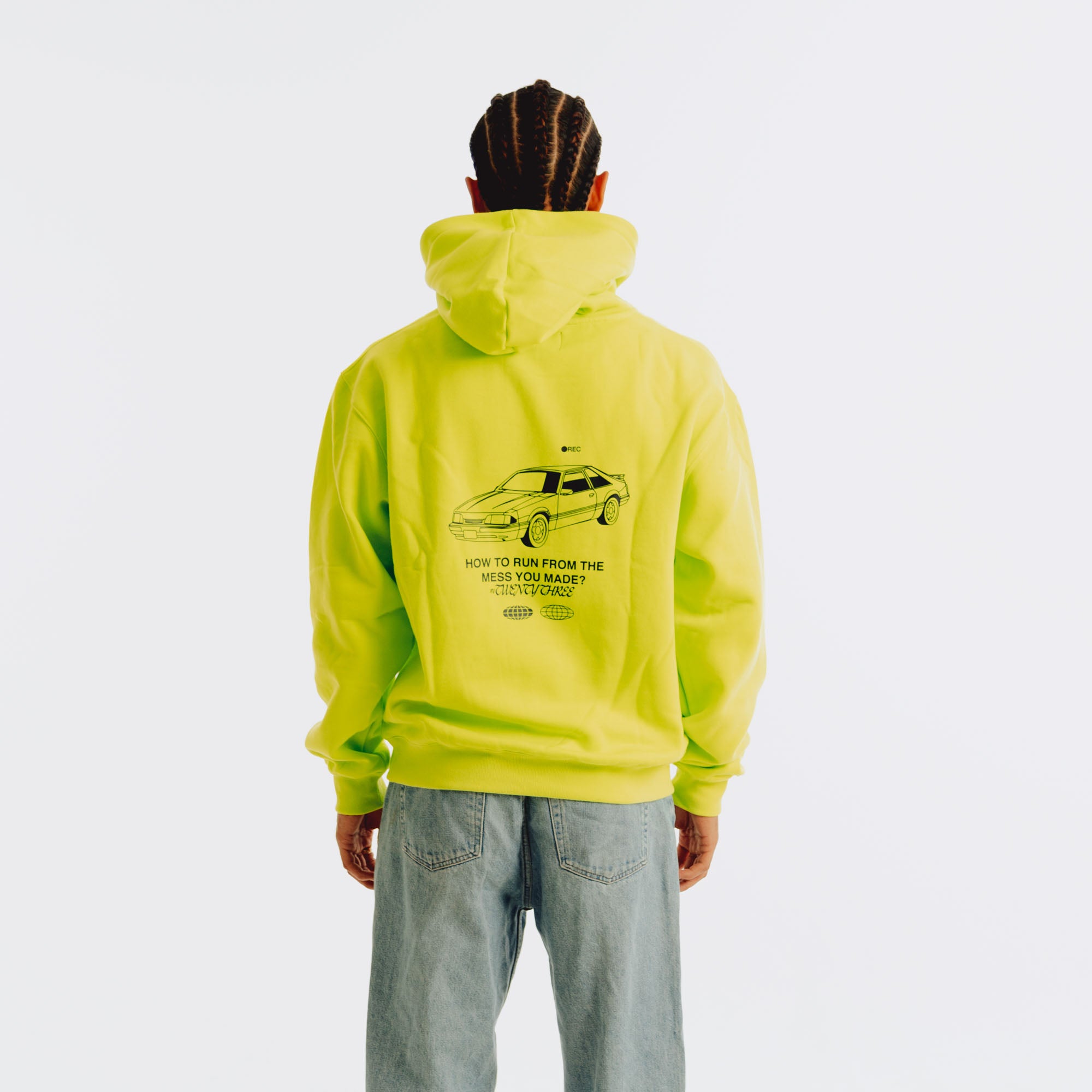 The Runaways Hoodie (Neon Green)