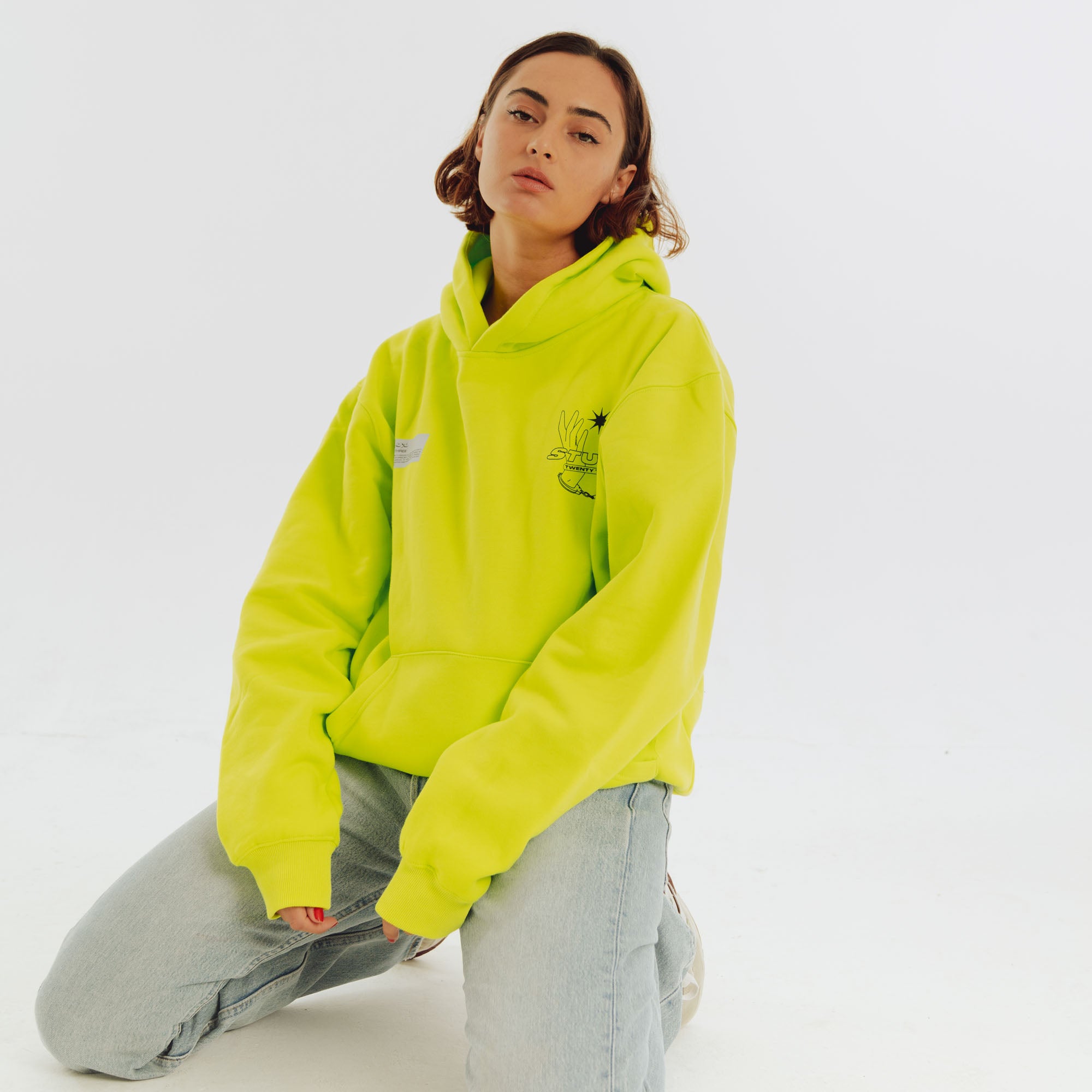 The Runaways Hoodie (Neon Green)