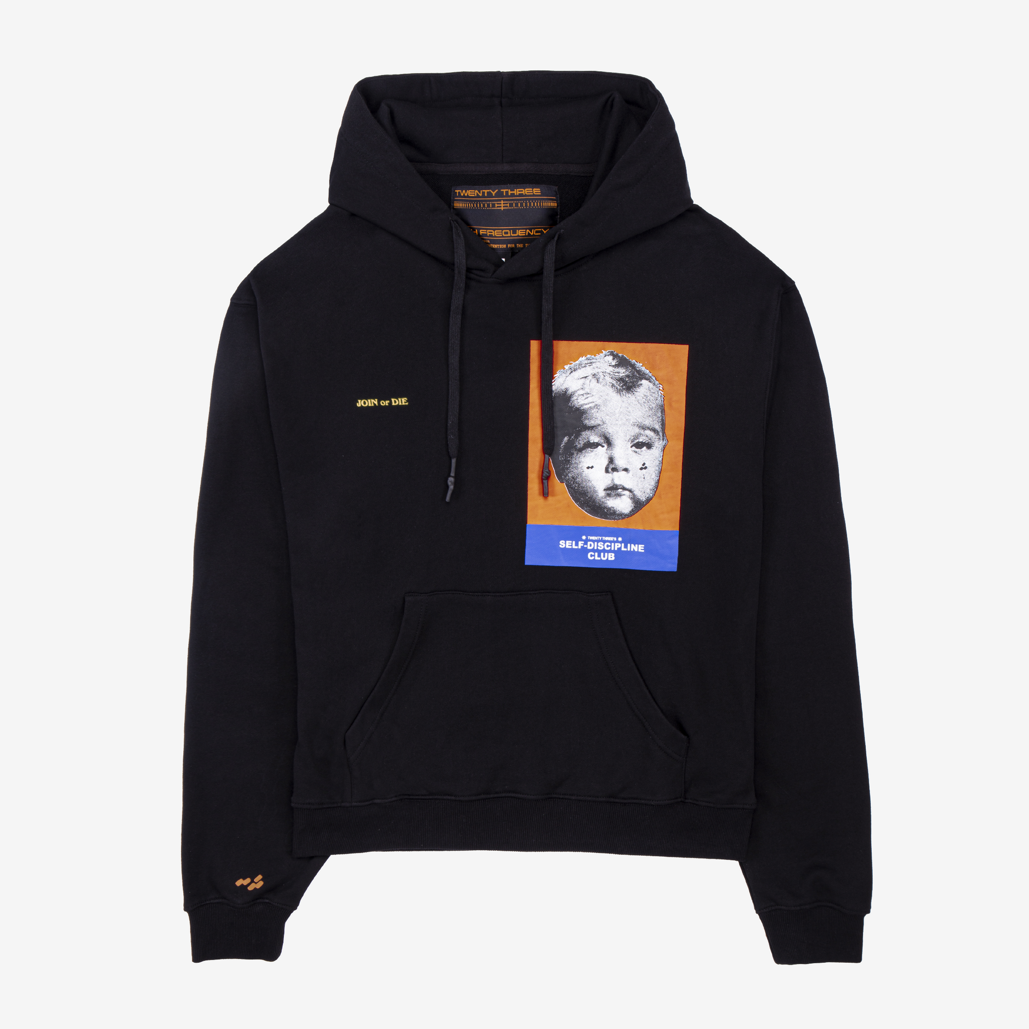 CLUB 23 BLACK HOODIE