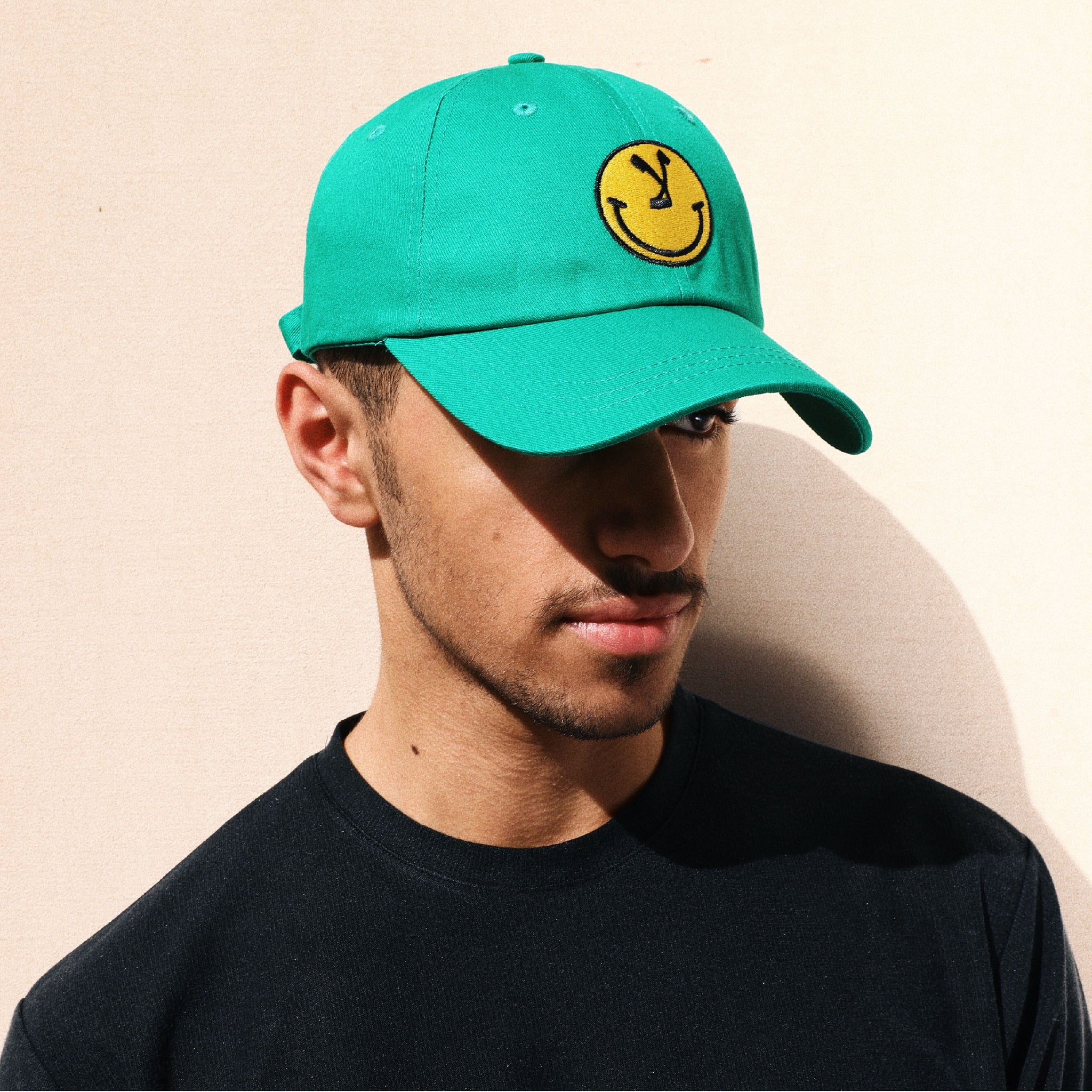 LA2 FACE GREEN CAP