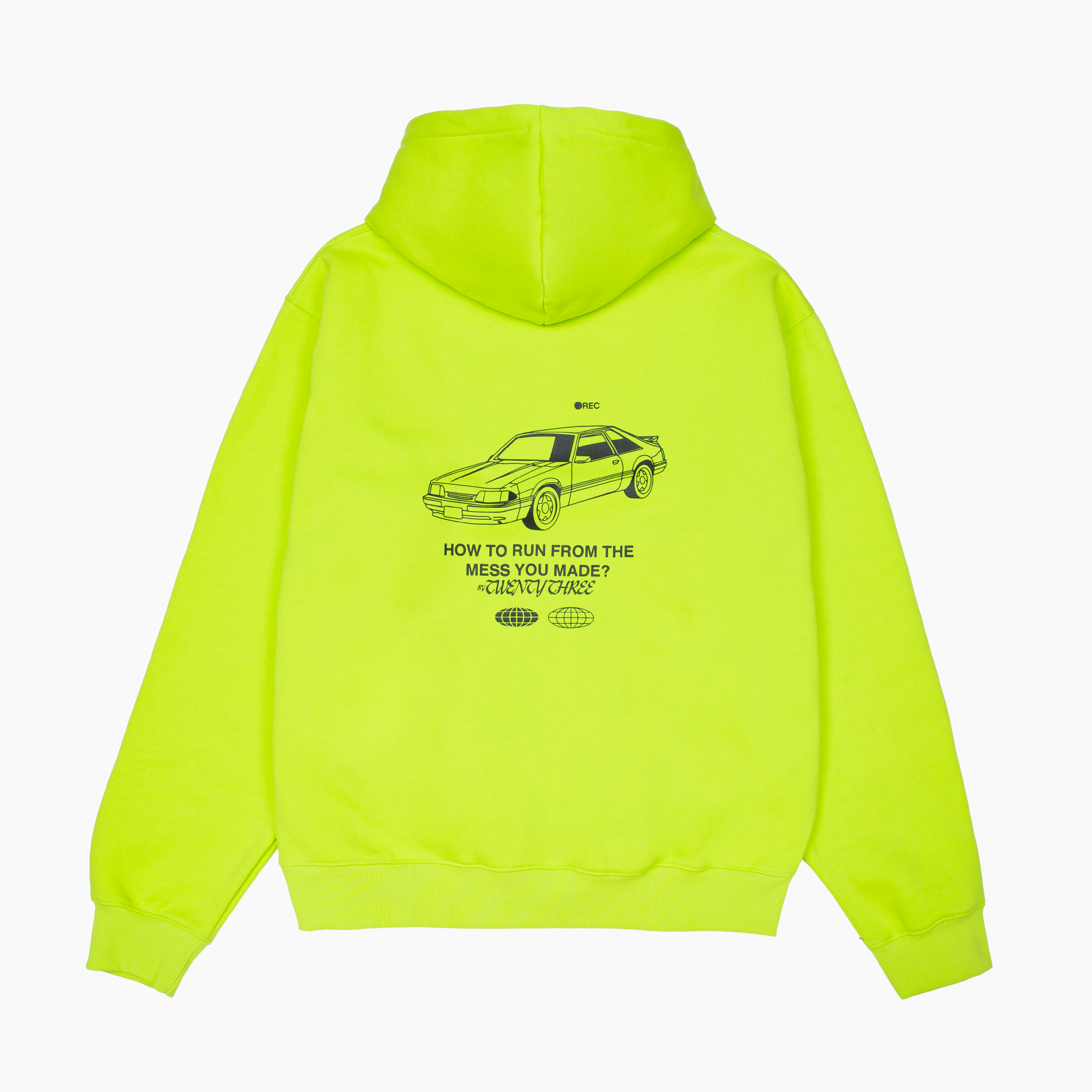 The Runaways Hoodie (Neon Green)