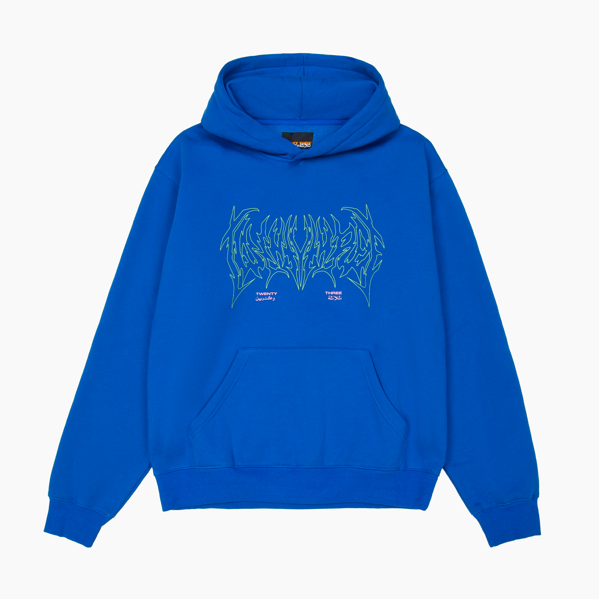 METAL TYP BLUE HOODIE